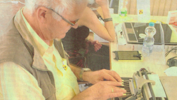 Dank Braille lesen können